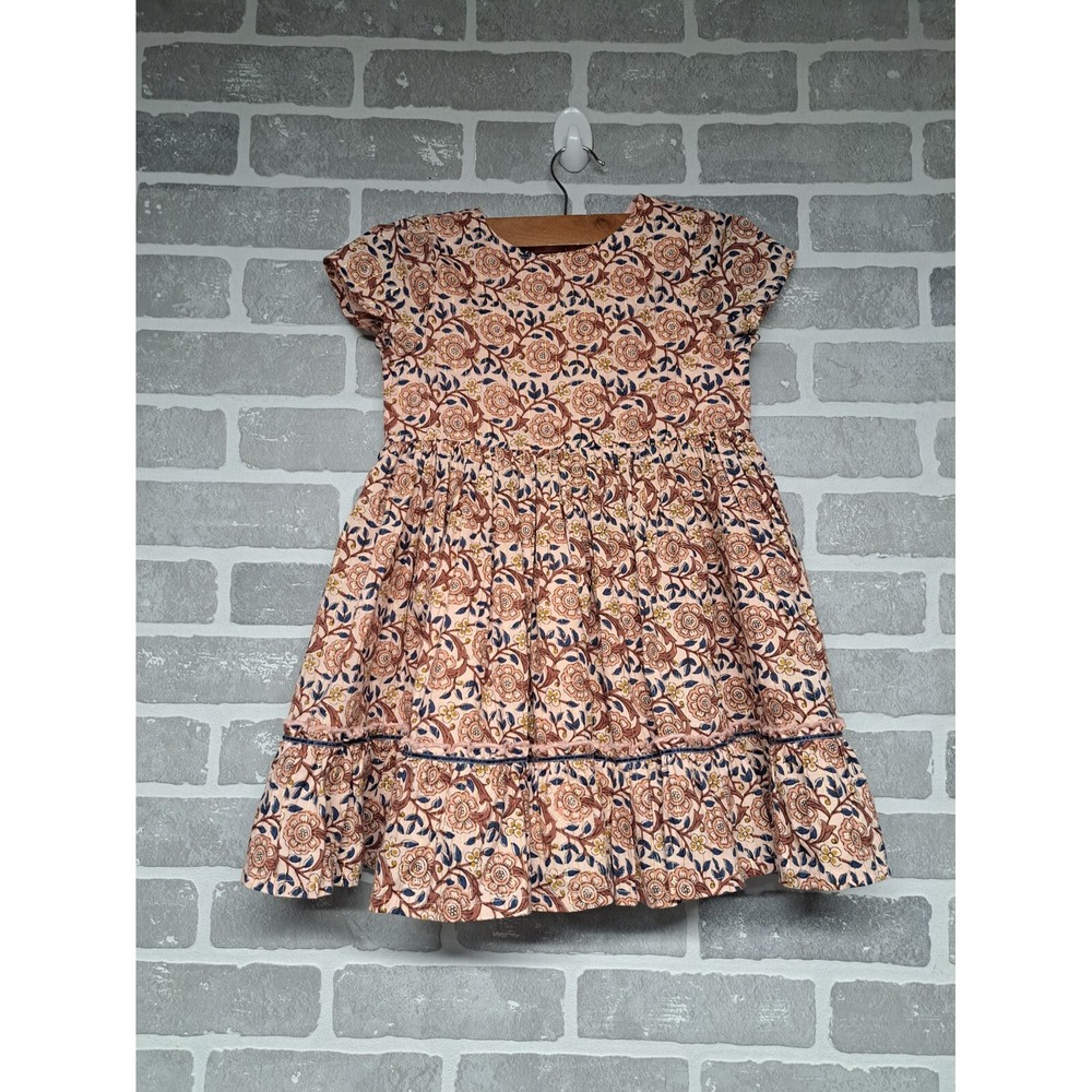 Pink‎ Chicken New York Girls Floral Fit & Flare Dress Size 5y NWT